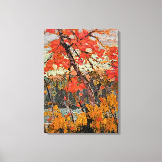 Toile Tom Thomson - Twisted Maple (Recto)
