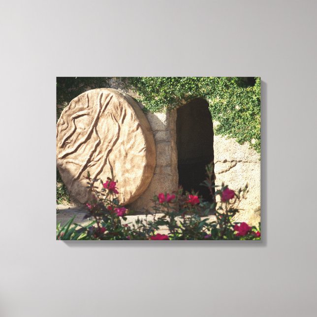 Toile Tombe de Pâques de Jésus Ressuscité Sauveur Envelo (Recto)
