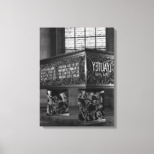 Toile Tombeau de Lyautey du Maréchal de France vintage