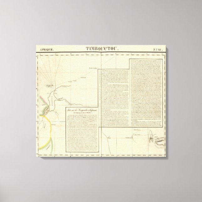 Toile Tombouctou Afrique (Recto)