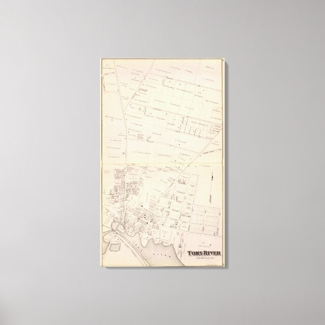Toile Toms River New Jersey (Recto)