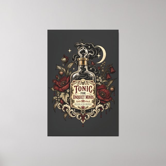 Toile Tonique de l'esprit de minuit  (Recto)