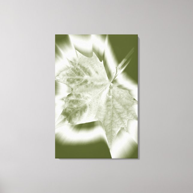 Toile tons verts (Recto)
