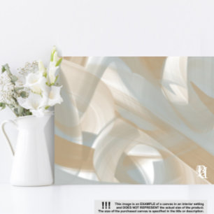 Toile Tornade sablonneuse 10x8" Tendance Art Abstrait Be