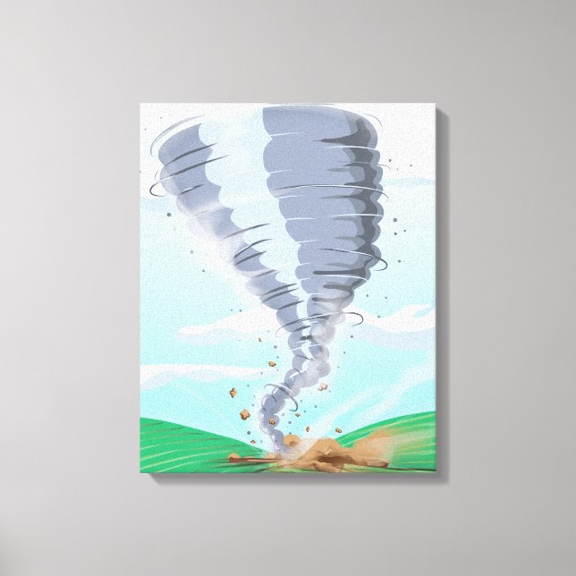 Toile Tornado Twister (Recto)