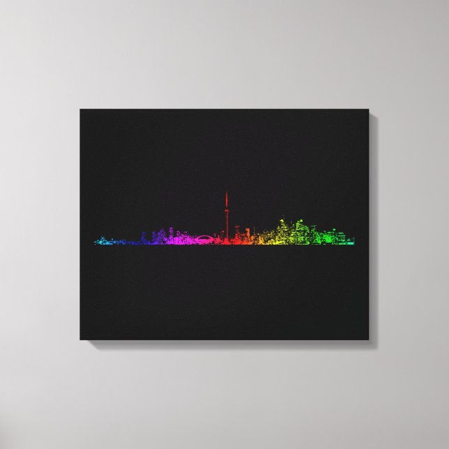 Toile Toronto Rainbow (Recto)