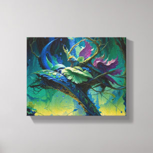 Toile Torsion mystique