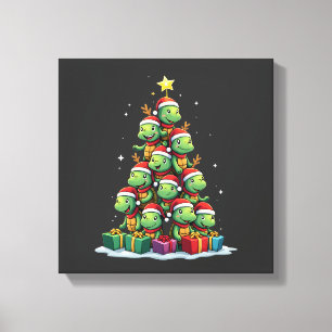 Toile Tortue de mer à l'arbre de Noël Tortues Tortue ter