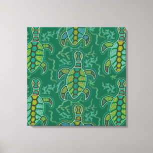 Toile Tortue des Caraïbes