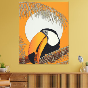 Toile Toucan Vintage