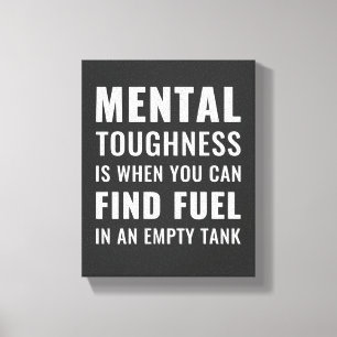 Toile Touche mentale Citation Inspiration