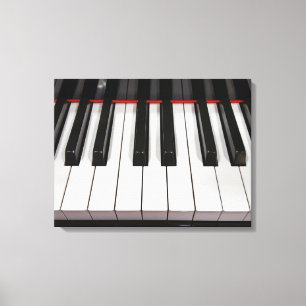 Toile touches de piano