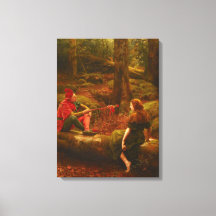Touchstone et Audrey (dans la forêt d'Arden)