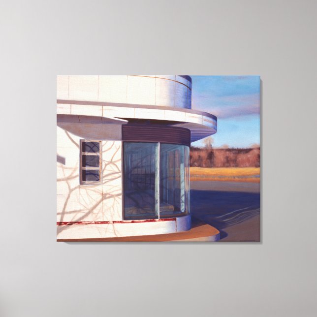 Toile Toujours en panne de gaz 1997 (Recto)