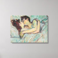 Toulouse-Lautrec - En Lit, Baiser