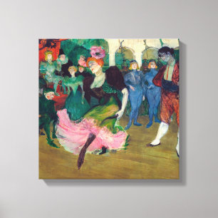 Toile Toulouse-Lautrec - Marcelle Lender, dansant le Bol