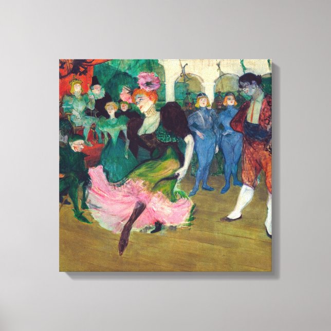 Toile Toulouse-Lautrec - Marcelle Lender, Danse Bolero (Recto)