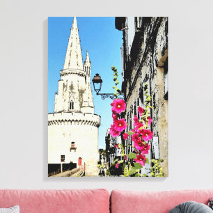 Toile Tour de La Lanterne, La Rochelle, France