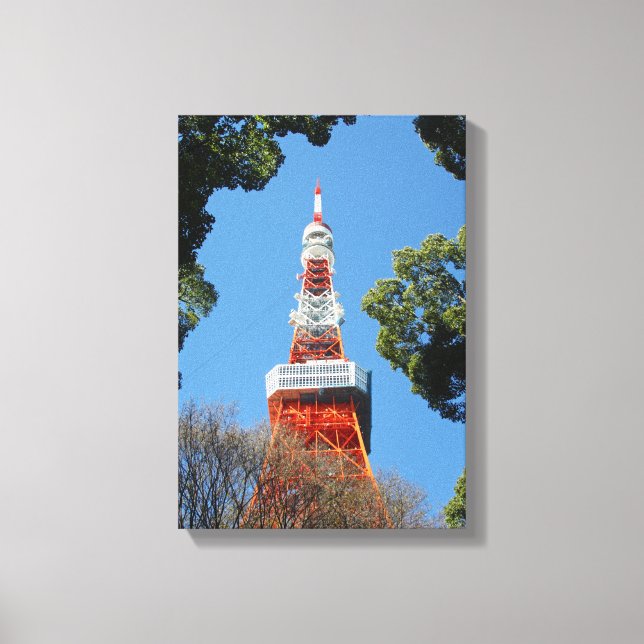 Toile Tour de Tokyo, Japon (Recto)