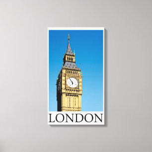 Toile Tour d'horloge de Big Ben