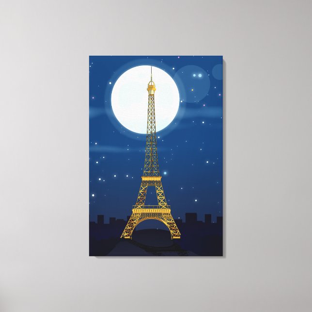 Toile Tour Eiffel (Recto)