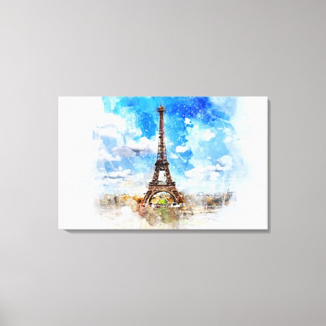Toile Tour Eiffel (Recto)