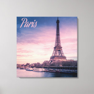 Toile Tour eiffel Paris France