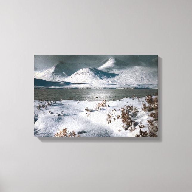 Toile Tourbière de Rannoch Black Mount (Recto)