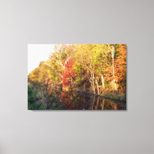 Toile Tourner vers la gloire d'automne (Ohio)