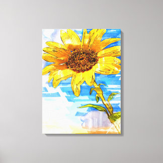 Toile Tournesol simple marqueur - mignon cadeau de tourn