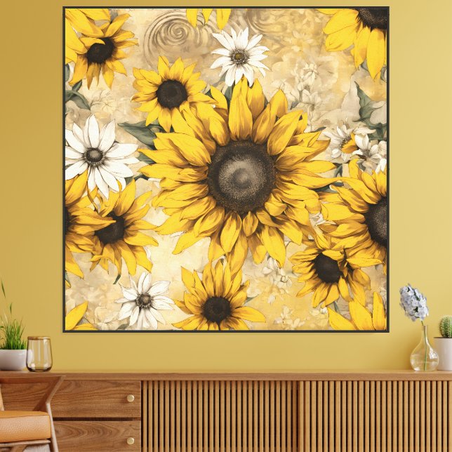 Toile Tournesols (Insitu(Salon))