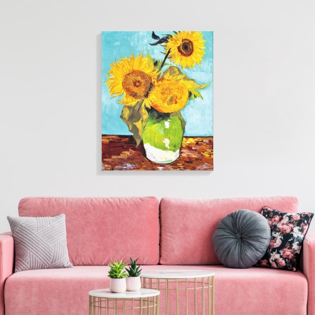 Toile Tournesols | Van Gogh | (Insitu(Salon))