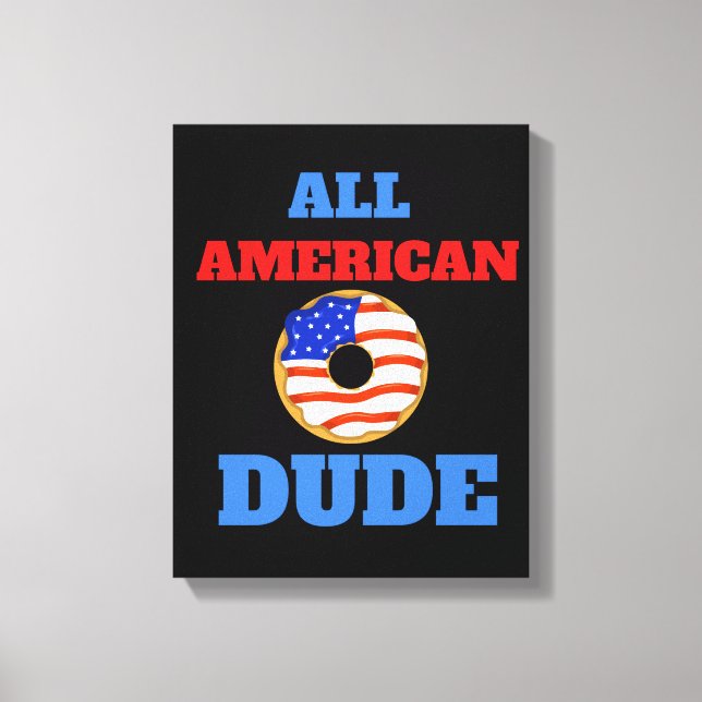 TOILE TOUS LES AMÉRICAINS DUD (Recto)