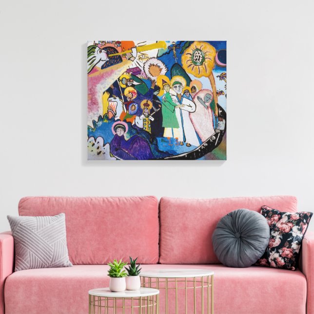Toile Tous les Saints Jour I | Kandinsky | (Insitu(Salon))