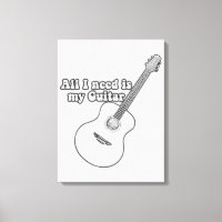 Tout ce dont j'ai besoin est ma guitare. vintage n