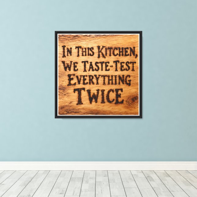 Toile Tout Goûter Deux Fois (Insitu (Plancher de Bois))