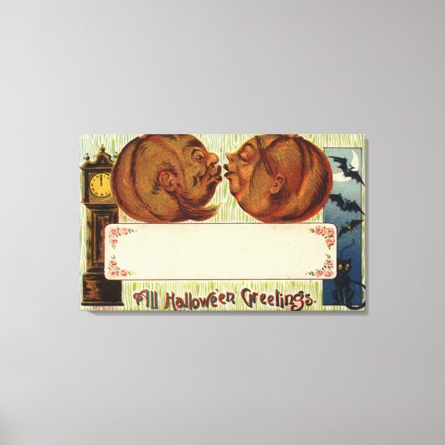 Toile Toutes les salutations d'HalloweenPumpkins S'embra (Recto)