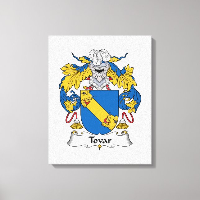 Toile Tovar Famille Crest (Recto)