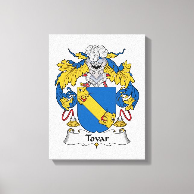 Toile Tovar Famille Crest (Recto)