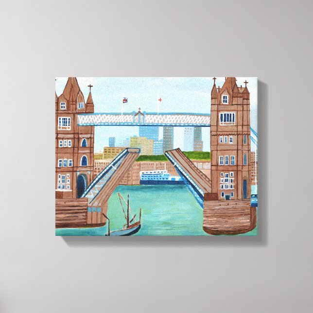 Toile Tower Bridge London Canvas (Recto)
