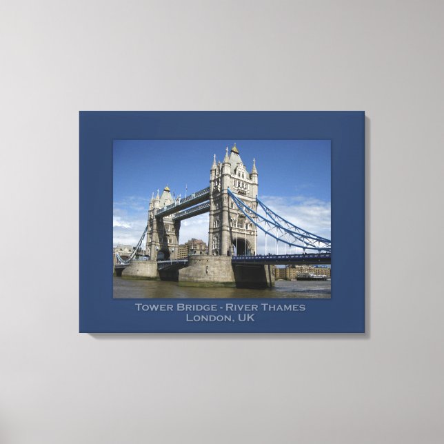 Toile Tower Bridge, Londres, UK (Recto)