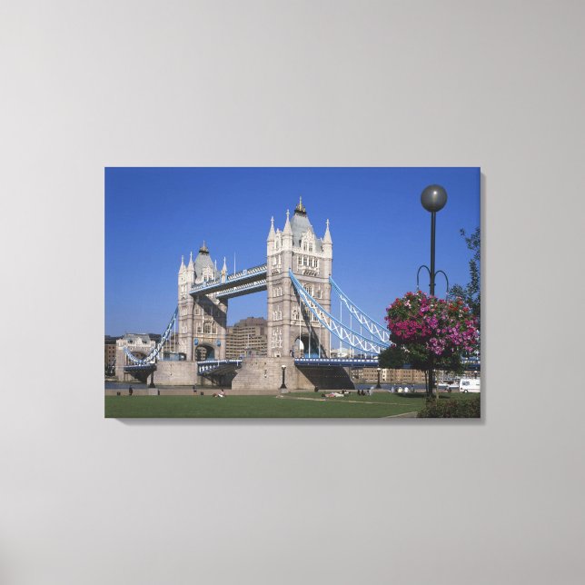 Toile Tower Bridge, River Thames, Londres, Angleterre (Recto)