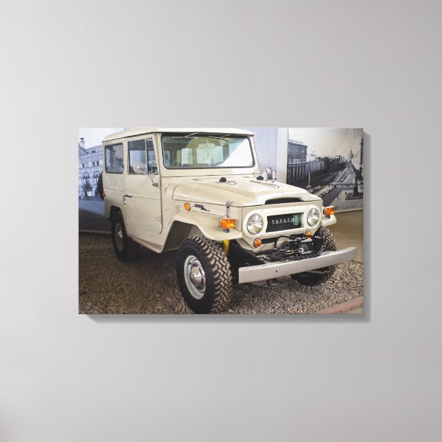Toile Toyota Land Cruiser BJ40 (Recto)
