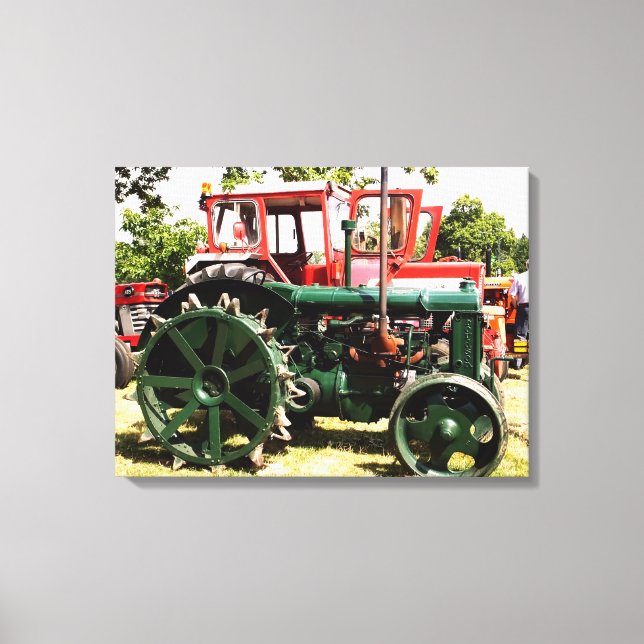 TOILE TRACTEURS ANCIENS   (Recto)