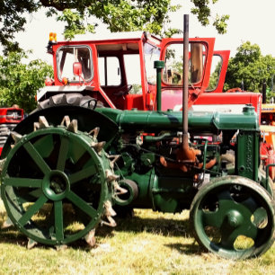 Toile TRACTEURS vintages