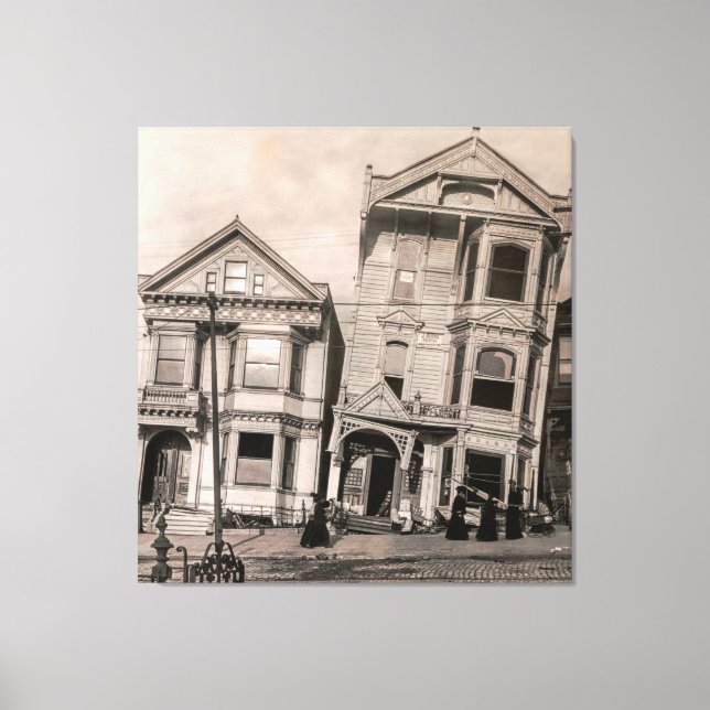 Toile Tragédie victorienne - San Francisco 1906 (Recto)
