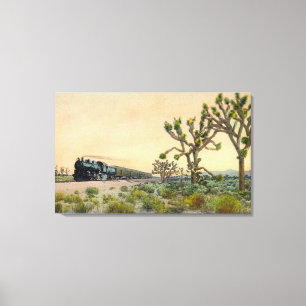 Toile Train California Limited Traversant