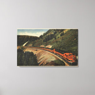 Toile Train de constructeur d'empire