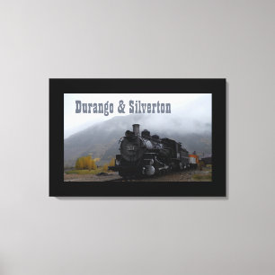 Toile Train de Durango et Silverton
