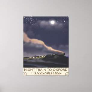 Toile Train de nuit pour Oxford